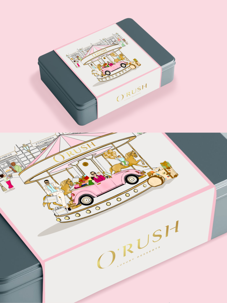 packaging illustration